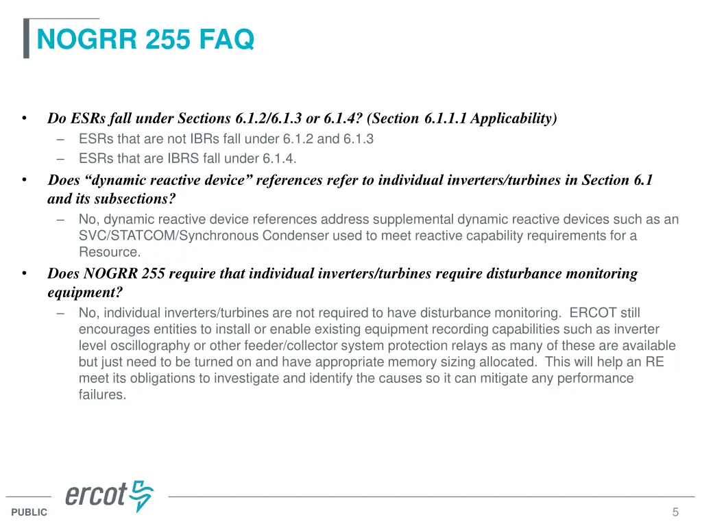 nogrr 255 faq