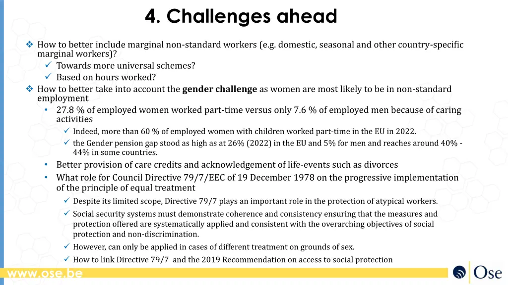 4 challenges ahead