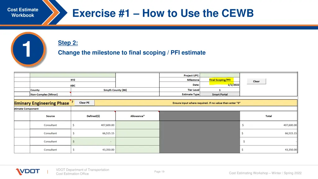 exercise 1 how to use the cewb 1