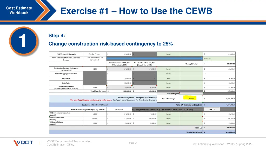 exercise 1 how to use the cewb 3