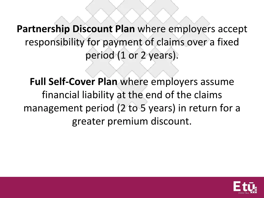 partnership discount plan where employers accept