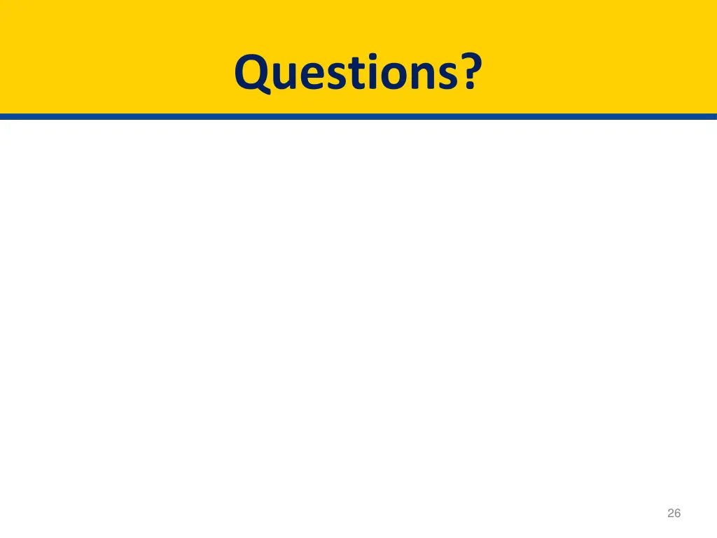 questions