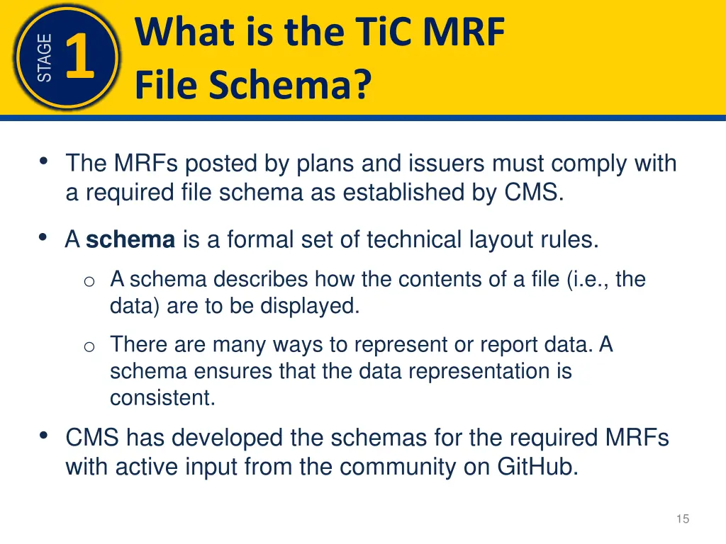 what is the tic mrf file schema