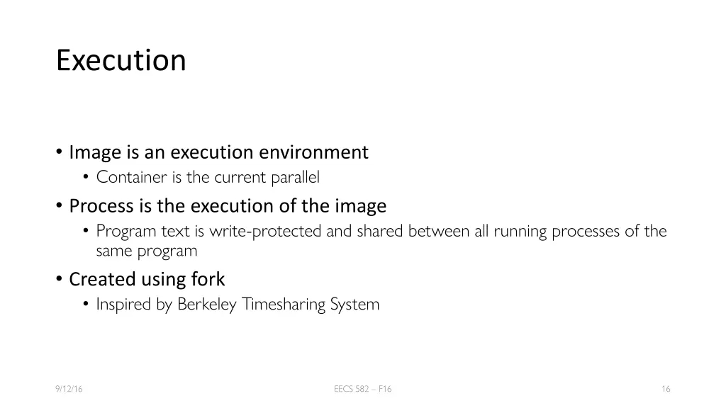 execution