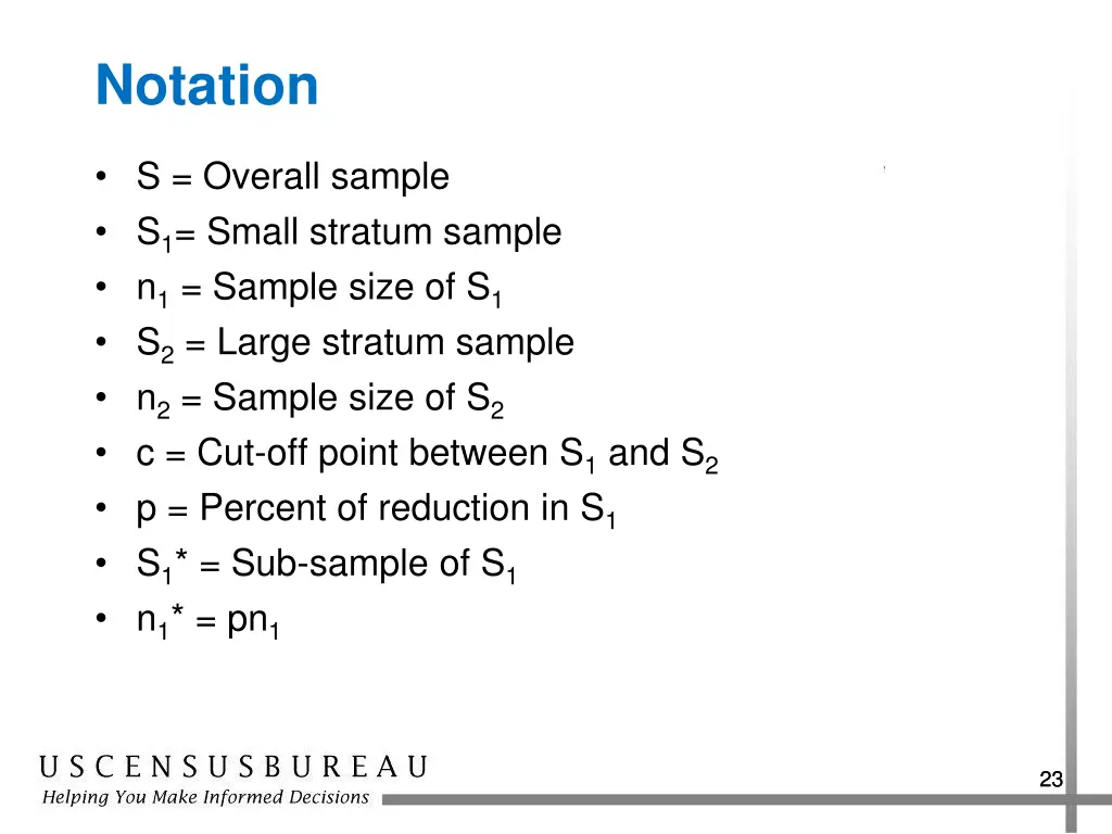notation