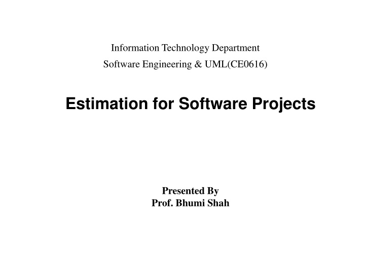 information technology department software