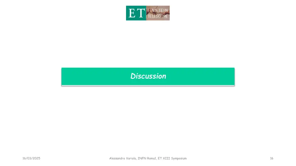 discussion