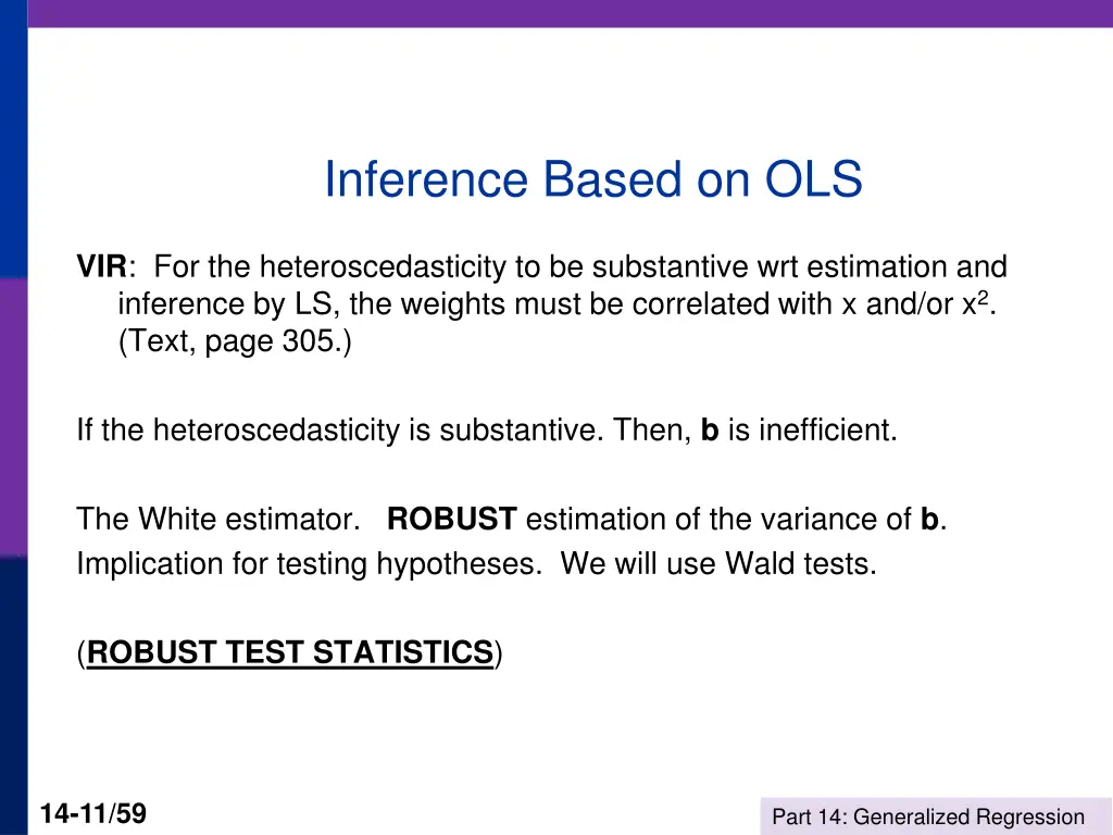 inference based on ols 1