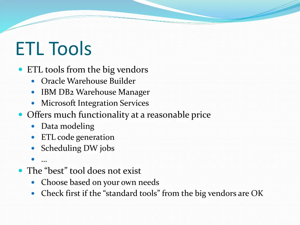 etl tools
