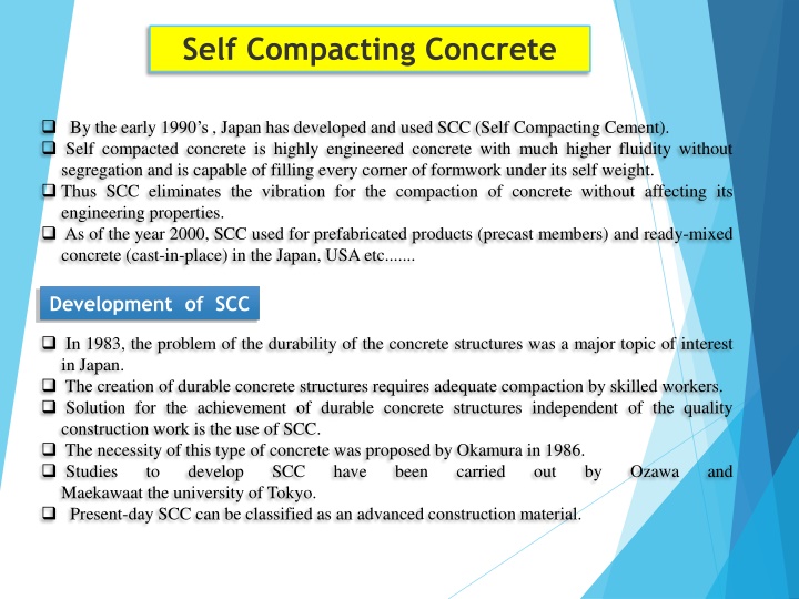 self compacting concrete