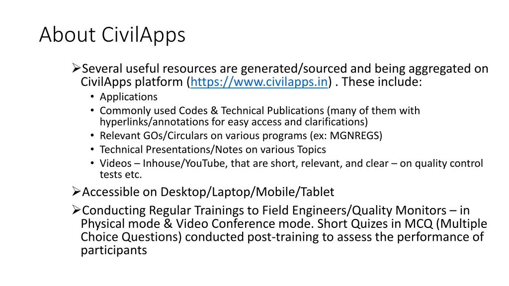 about civilapps