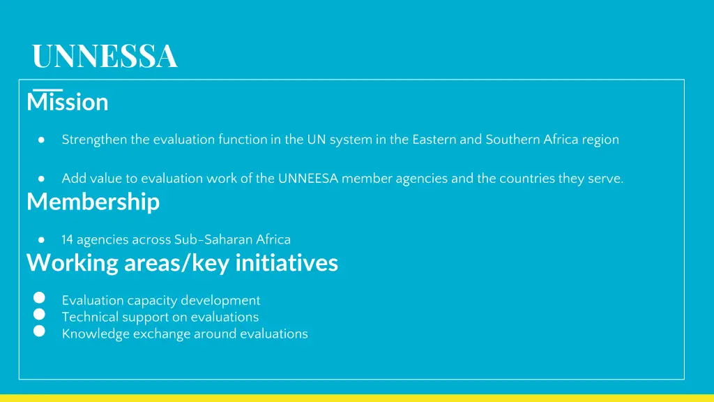 unnessa mission