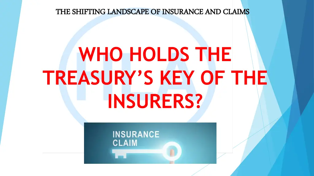 the shifting landscape of insurance and claims