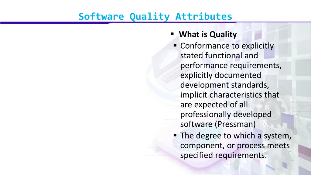 software quality attributes
