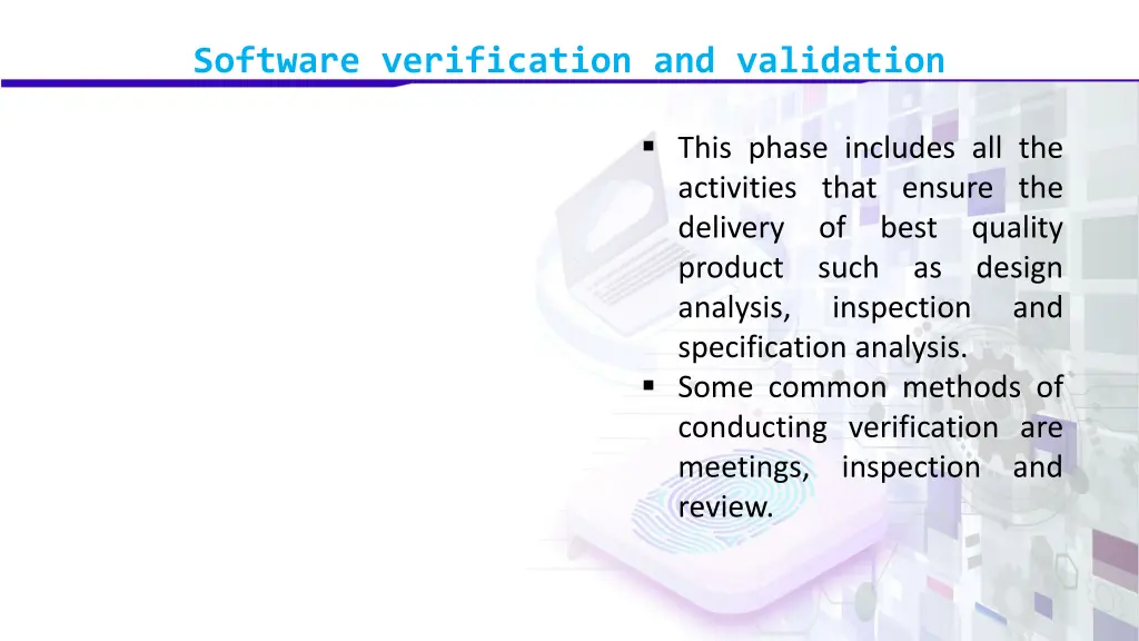 software verification and validation 2