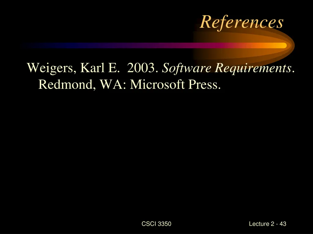 references