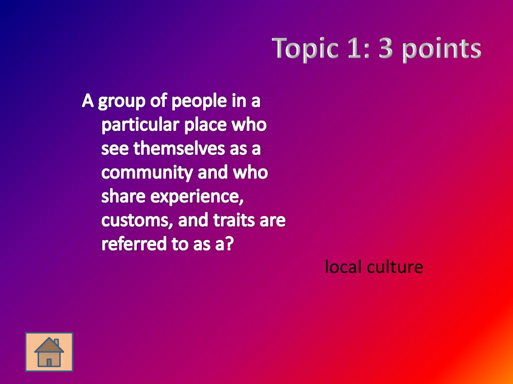 a group of people in a particular place