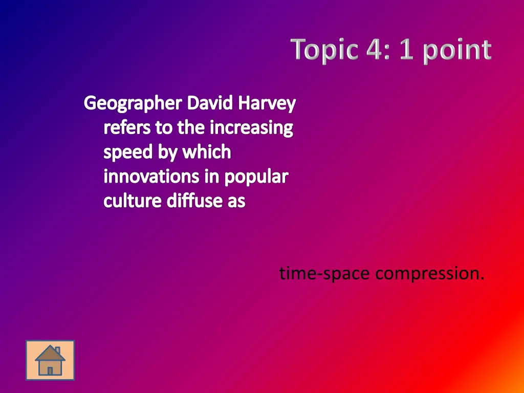 geographer david harvey refers to the increasing
