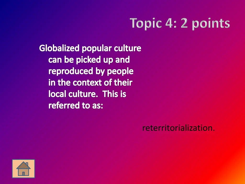 globalized popular culture can be picked