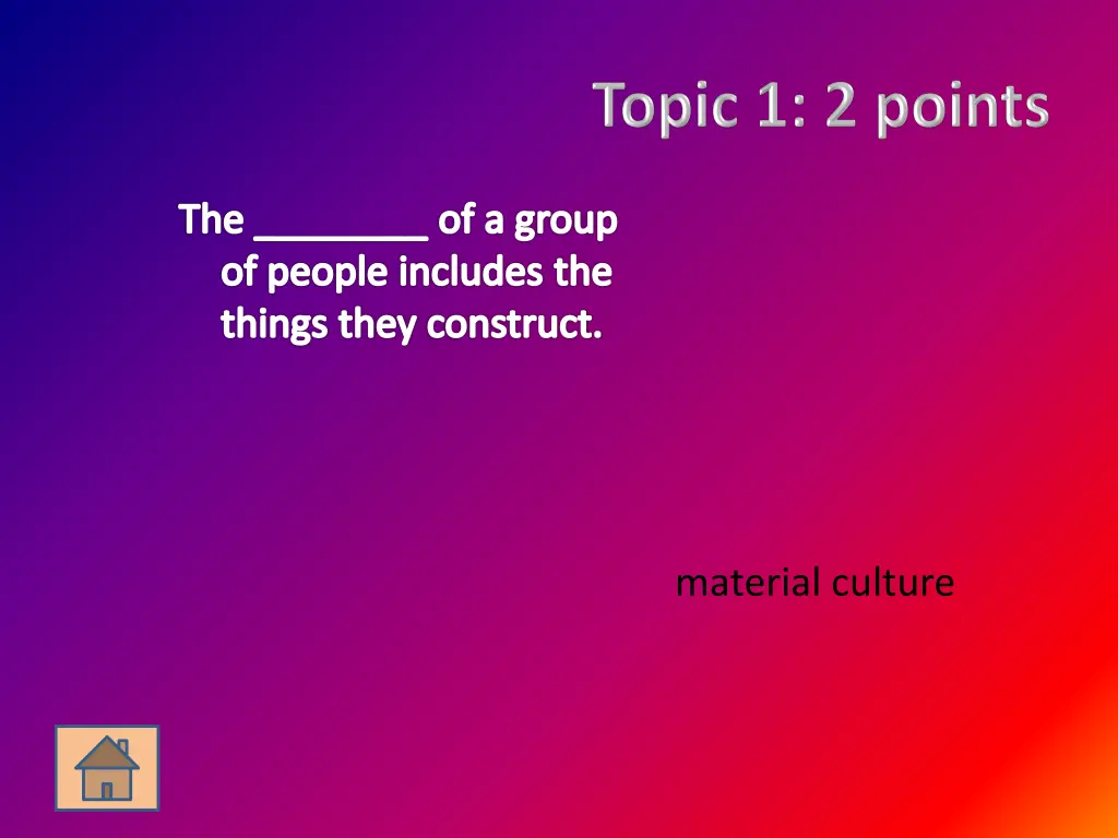 the of a group of people includes the things they