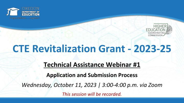 cte revitalization grant 2023 25