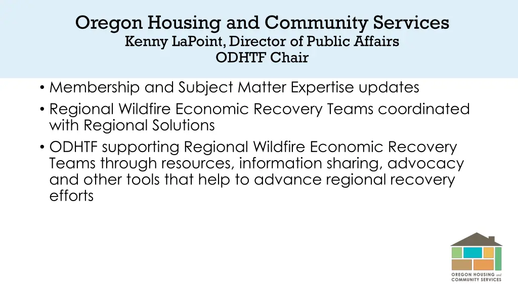 oregon housing and community services kenny