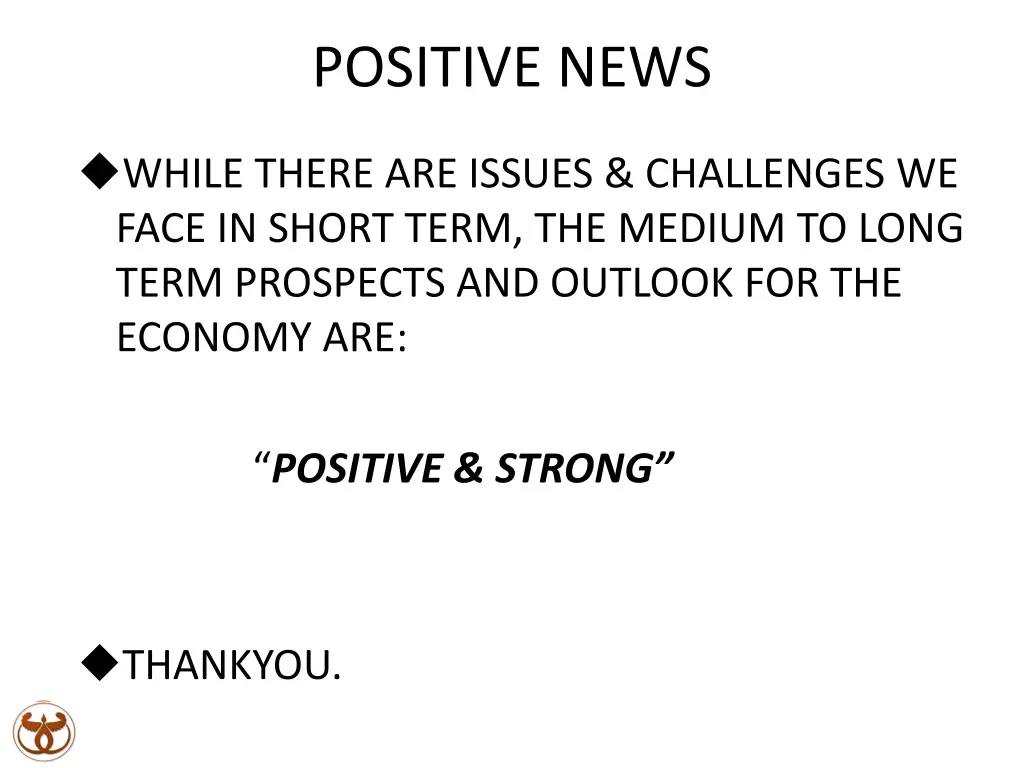 positive news
