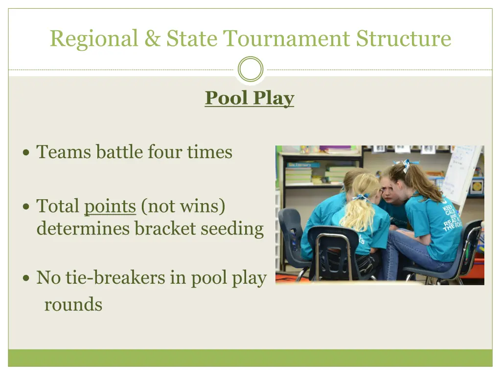 regional state tournament structure