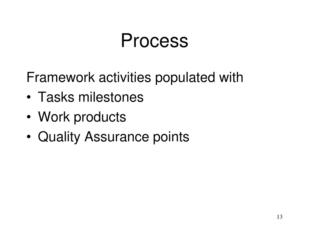 process