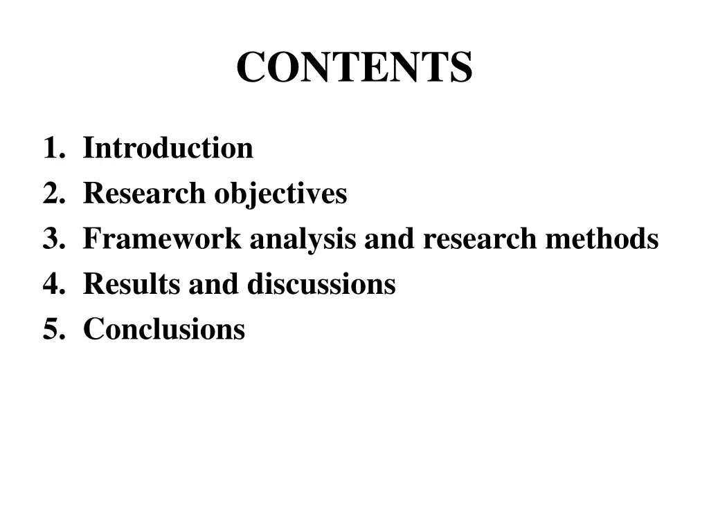 contents