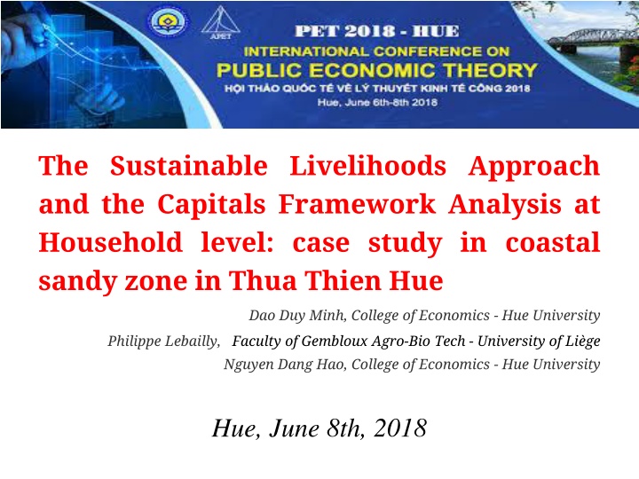 the sustainable livelihoods approach
