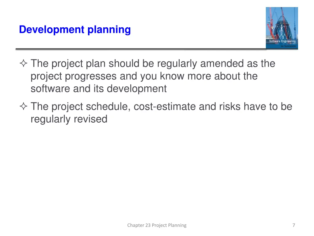 development planning