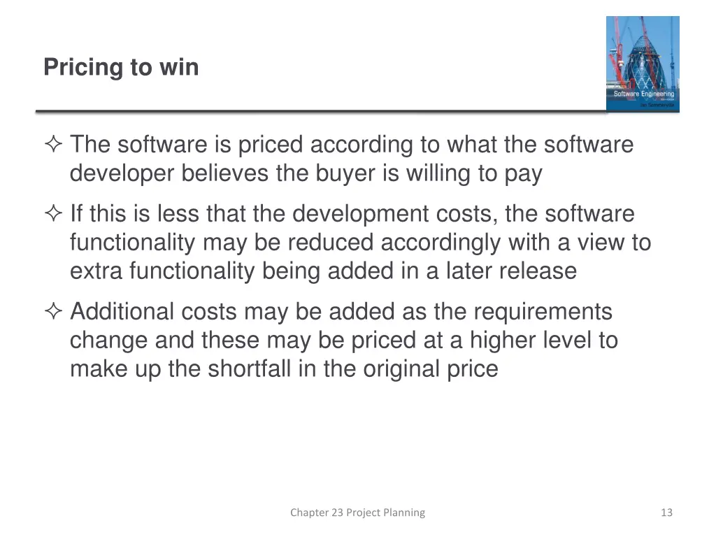 pricing to win