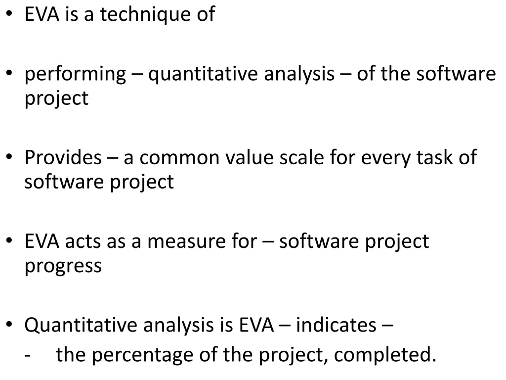 eva is a technique of