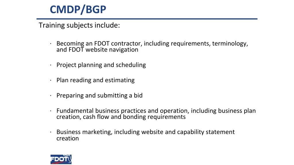 cmdp bgp