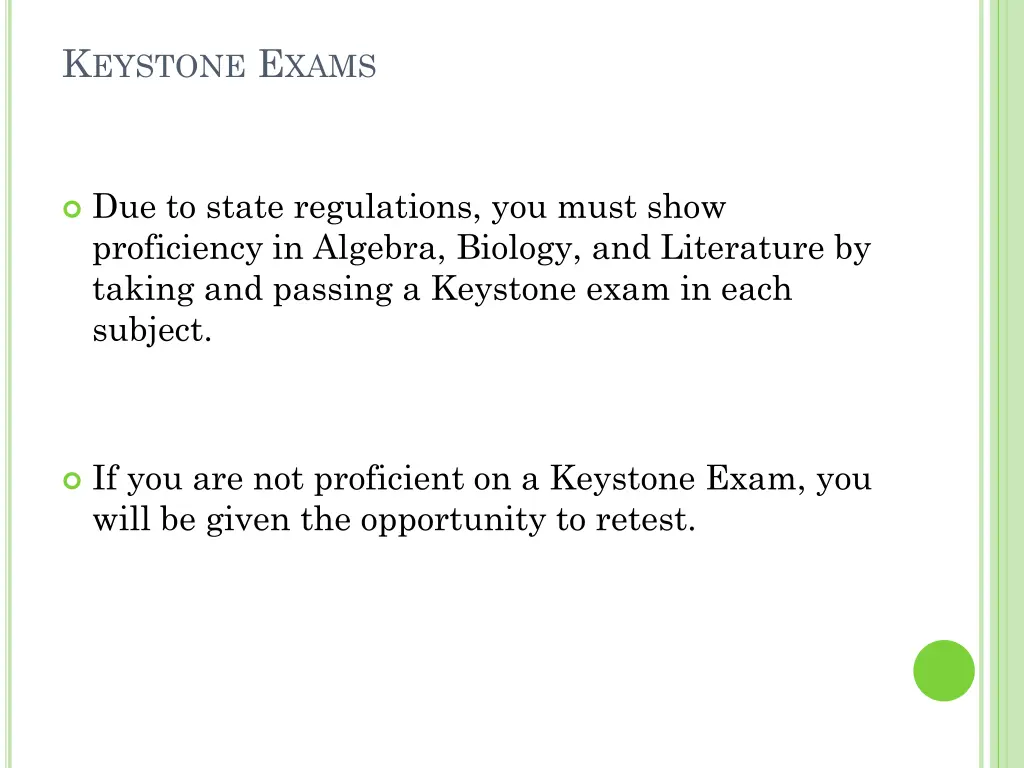 k eystone e xams