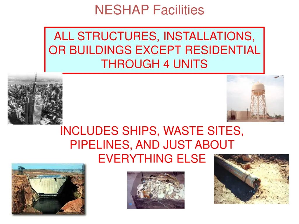 neshap facilities