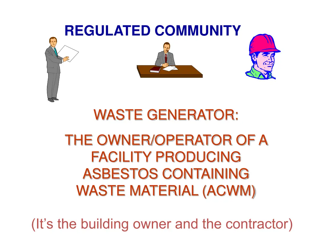 regulated community