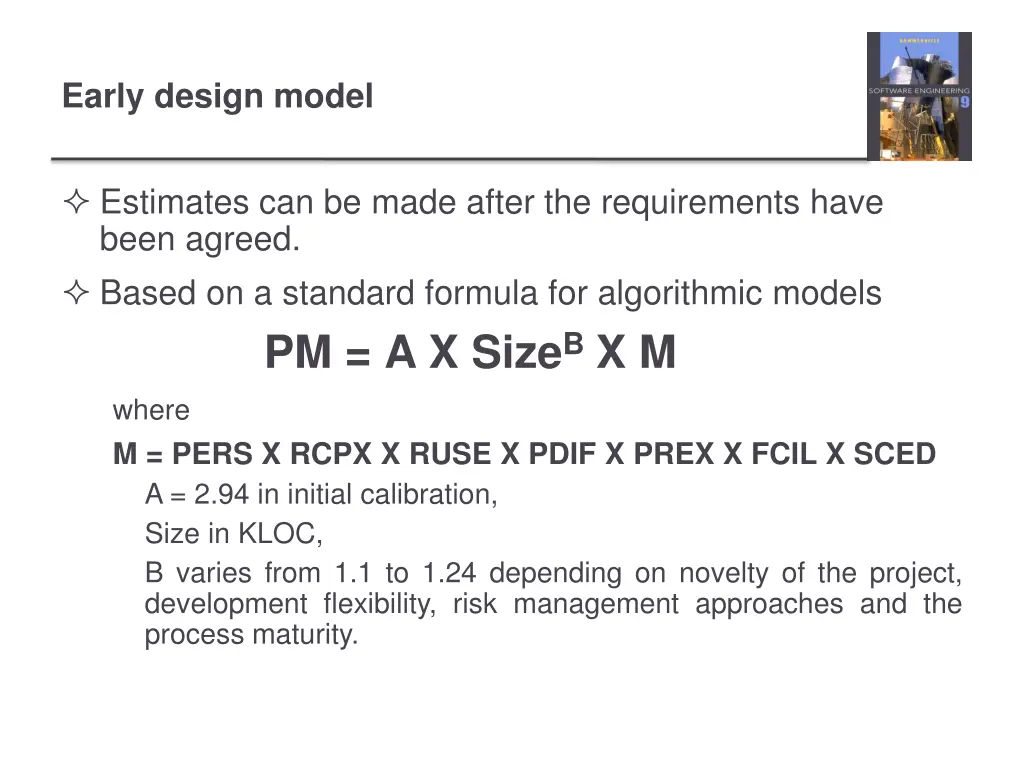 early design model