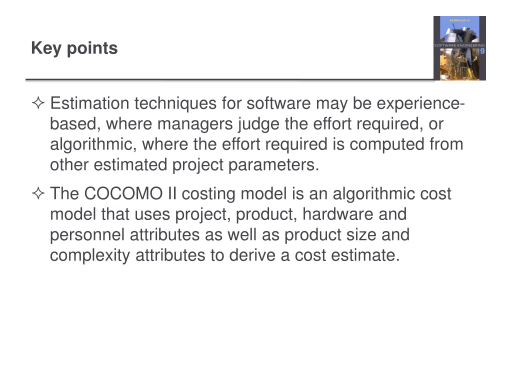 key points