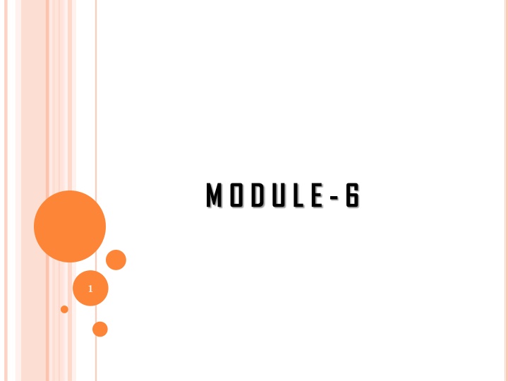 m o d u l e 6