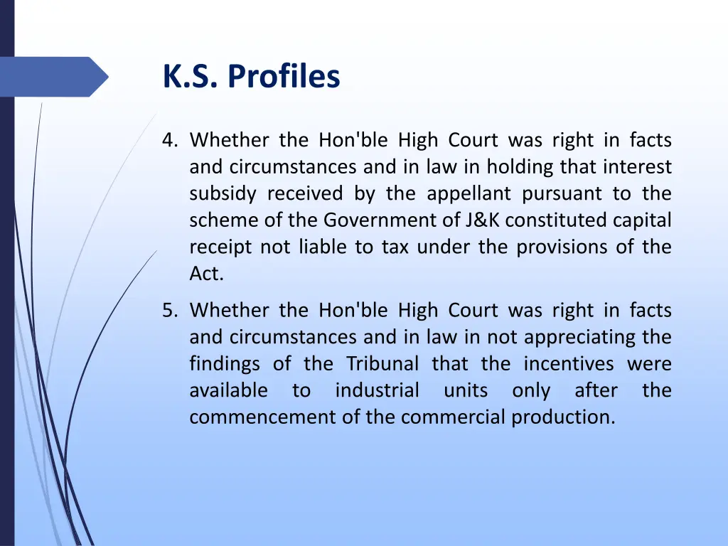 k s profiles 1