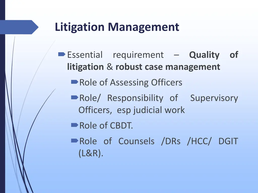 litigation management 1