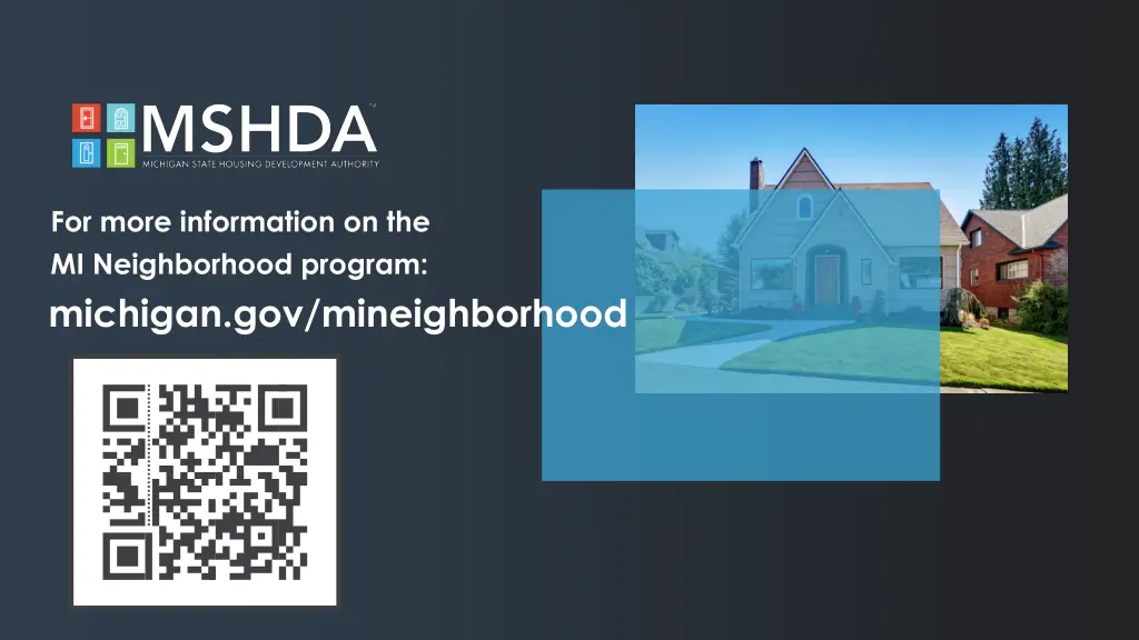 for more information on the mi neighborhood