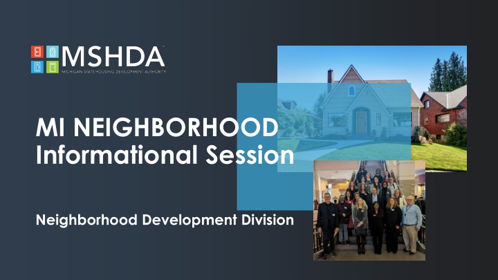mi neighborhood informational session