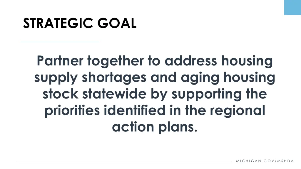 strategic goal