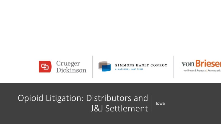 opioid litigation distributors and