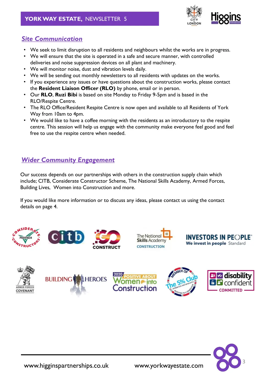 york way estate newsletter 5 1