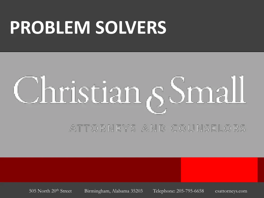 problem solvers 1
