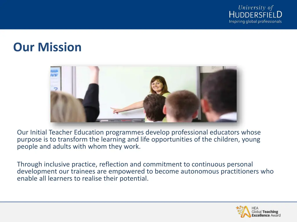 mission statement our mission
